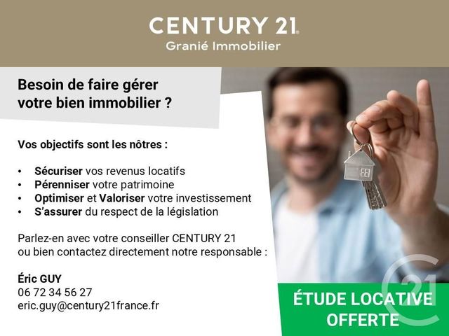 Appartement F2 bis à vendre - 2 pièces - 46.0 m2 - MONTPELLIER - 34 - LANGUEDOC-ROUSSILLON - Century 21 Granié Immobilier