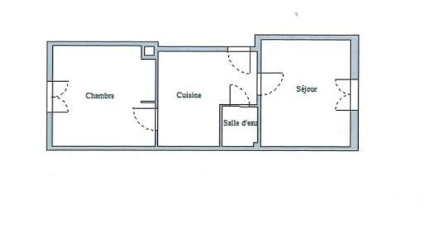Appartement F2 à vendre - 2 pièces - 37.42 m2 - MONTPELLIER - 34 - LANGUEDOC-ROUSSILLON - Century 21 Granié Immobilier