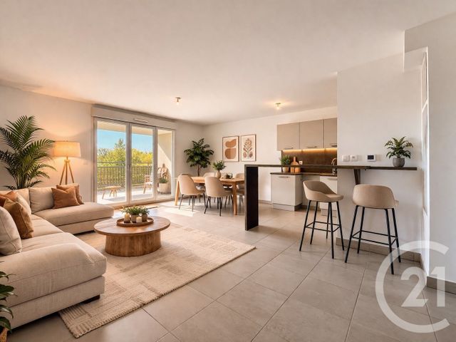 Appartement F3 à vendre - 3 pièces - 71.02 m2 - MONTPELLIER - 34 - LANGUEDOC-ROUSSILLON - Century 21 Granié Immobilier