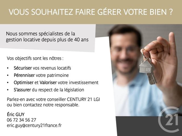 Appartement F3 à vendre - 3 pièces - 58.59 m2 - MONTPELLIER - 34 - LANGUEDOC-ROUSSILLON - Century 21 Granié Immobilier