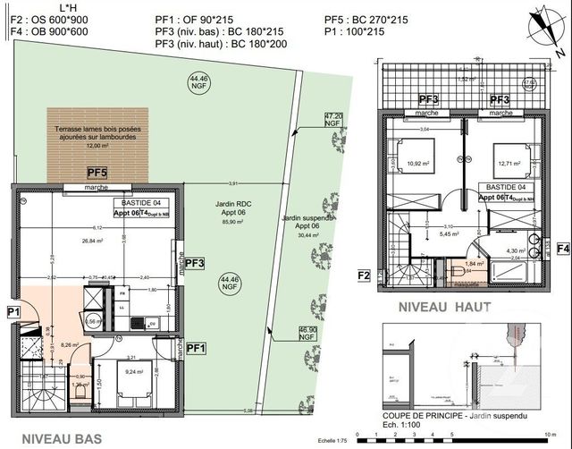 Appartement à vendre - 4 pièces - 81.47 m2 - MONTPELLIER - 34 - LANGUEDOC-ROUSSILLON - Century 21 Granié Immobilier
