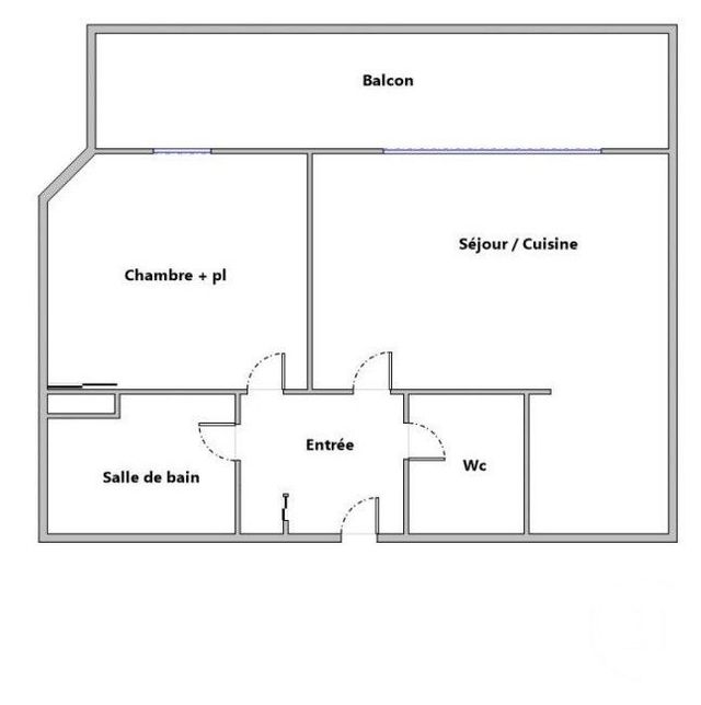 Appartement F2 à vendre - 2 pièces - 47.57 m2 - JUVIGNAC - 34 - LANGUEDOC-ROUSSILLON - Century 21 Granié Immobilier
