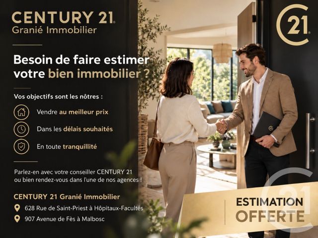 maison à vendre - 7 pièces - 420.0 m2 - ST GELY DU FESC - 34 - LANGUEDOC-ROUSSILLON - Century 21 Granié Immobilier