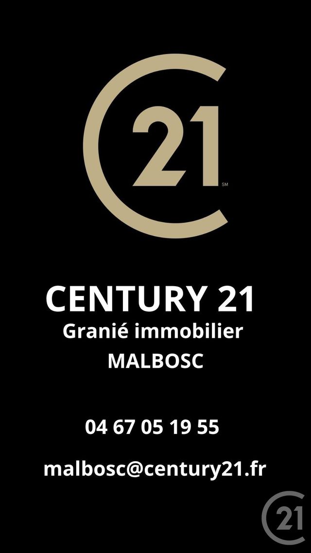 Appartement F3 à vendre - 3 pièces - 65.5 m2 - MONTPELLIER - 34 - LANGUEDOC-ROUSSILLON - Century 21 Granié Immobilier