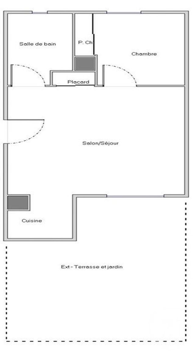 Appartement F2 à vendre - 2 pièces - 35.82 m2 - MONTPELLIER - 34 - LANGUEDOC-ROUSSILLON - Century 21 Granié Immobilier