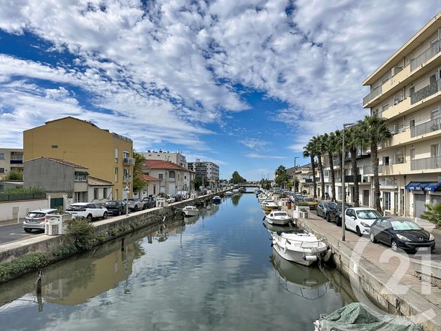 Appartement F1 à vendre - 1 pièce - 26.62 m2 - PALAVAS LES FLOTS - 34 - LANGUEDOC-ROUSSILLON - Century 21 Granié Immobilier