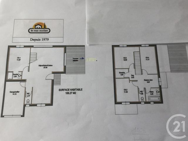 Maison à louer ST GELY DU FESC